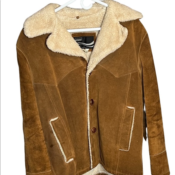 Vintage Suede Montgomery Ward Barn Jacket - Picture 1 of 9
